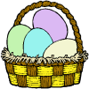 Baskets easter graphics