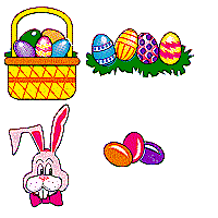 Baskets easter graphics