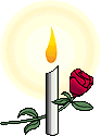 Candles easter graphics