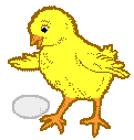 Chicks easter graphics