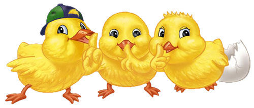 Chicks easter graphics