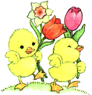 Chicks easter graphics