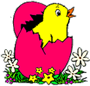 Chicks easter graphics