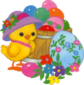 Chicks easter graphics