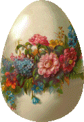 Coloured eggs easter graphics