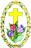 Cross easter graphics