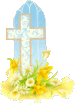 Cross easter graphics