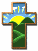 Cross easter graphics
