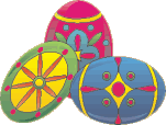 Eggs easter graphics