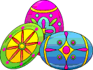 Eggs easter graphics