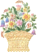 Flowers easter graphics