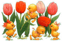 Flowers easter graphics