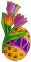 Flowers easter graphics