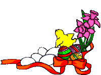 Flowers easter graphics