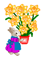 Flowers easter graphics