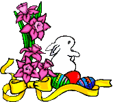 Flowers easter graphics