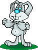 Hares easter graphics