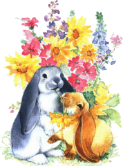 Hares easter graphics