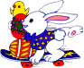 Hares easter graphics