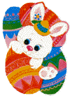Hares easter graphics