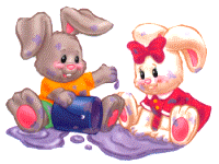 Hares easter graphics