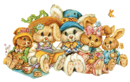 Hares easter graphics
