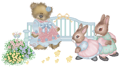 Hares easter graphics