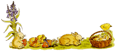 Hares easter graphics