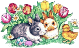 Hares easter graphics