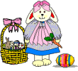 Hares easter graphics