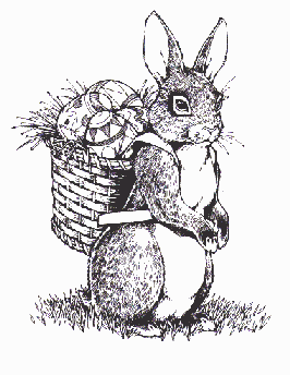 Hares easter graphics
