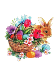 Hares easter graphics