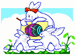 Hares easter graphics