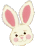 Hares easter graphics