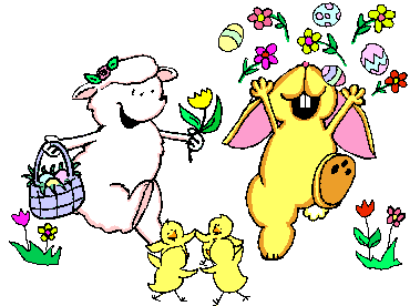 Hares easter graphics
