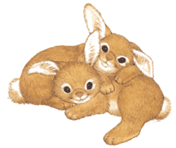 Hares easter graphics