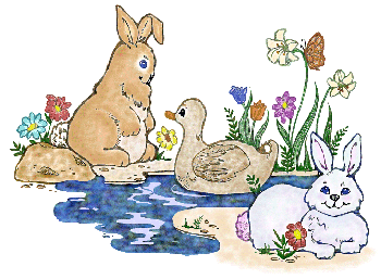 Hares easter graphics