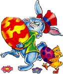 Hares easter graphics