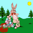 Hares easter graphics