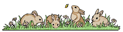 Hares easter graphics