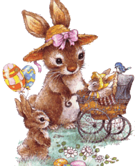 Hares easter graphics