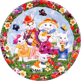 Hares easter graphics