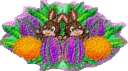 Hares easter graphics