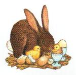 Hares easter graphics
