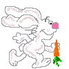 Hares easter graphics