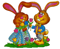 Hares easter graphics