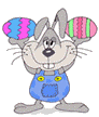 Hares easter graphics