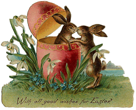 Hares easter graphics