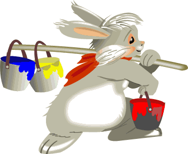 Painting easter graphics
