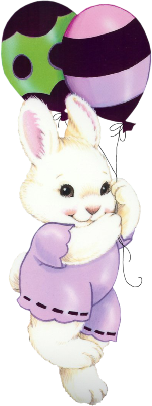 Rabbits easter graphics
